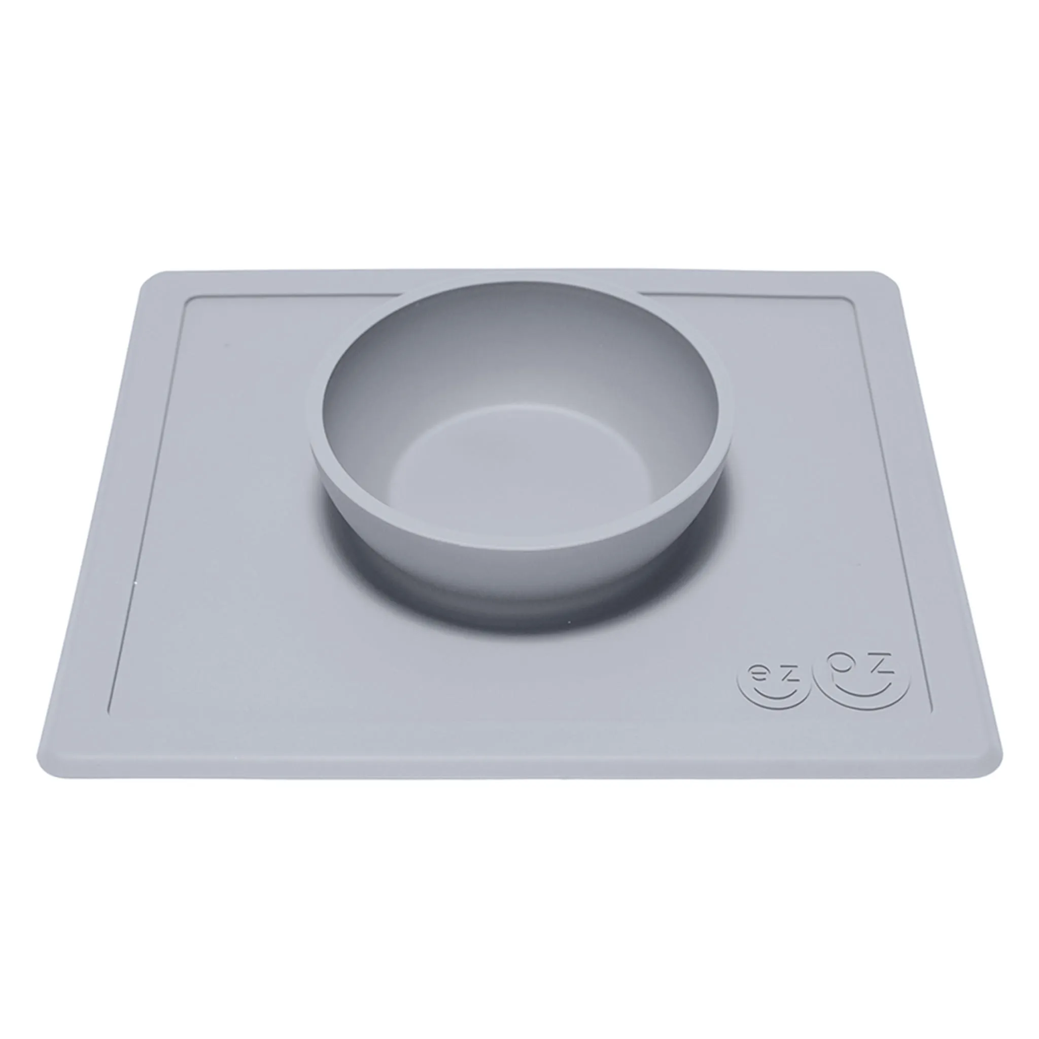 EZ PZ Fun Napperon Bol Antidérapant Mini Bowl - Gris