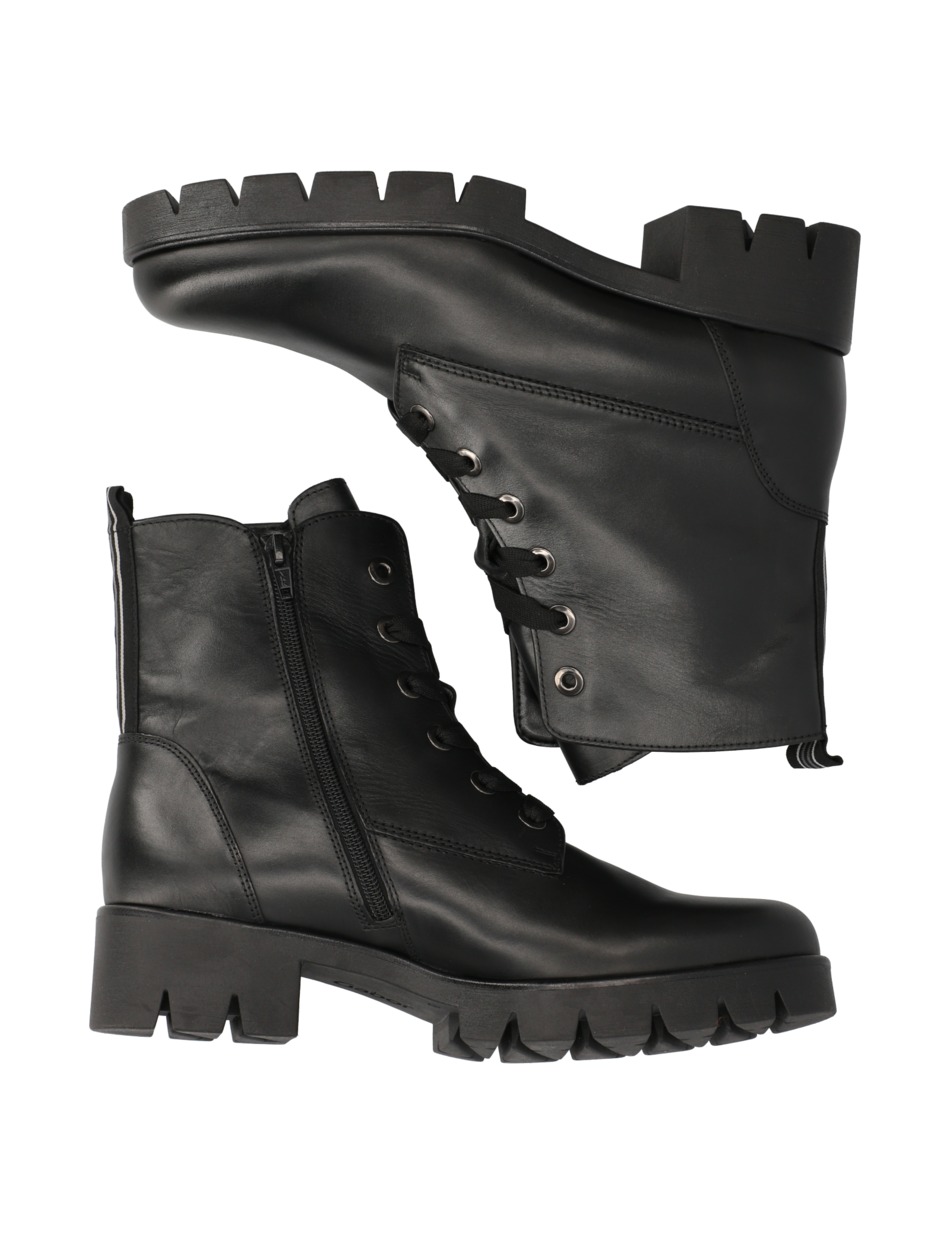 Glattleder Schnürboot