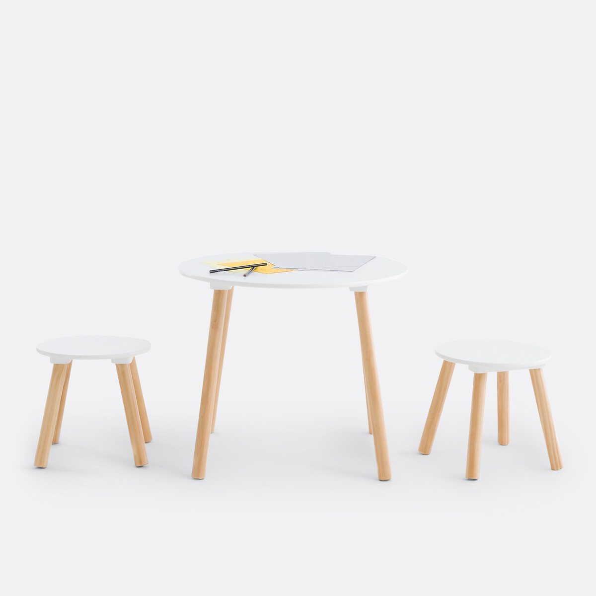 LA REDOUTE INTERIEURS<br>Mesa e 2 bancos infantis, Jimi