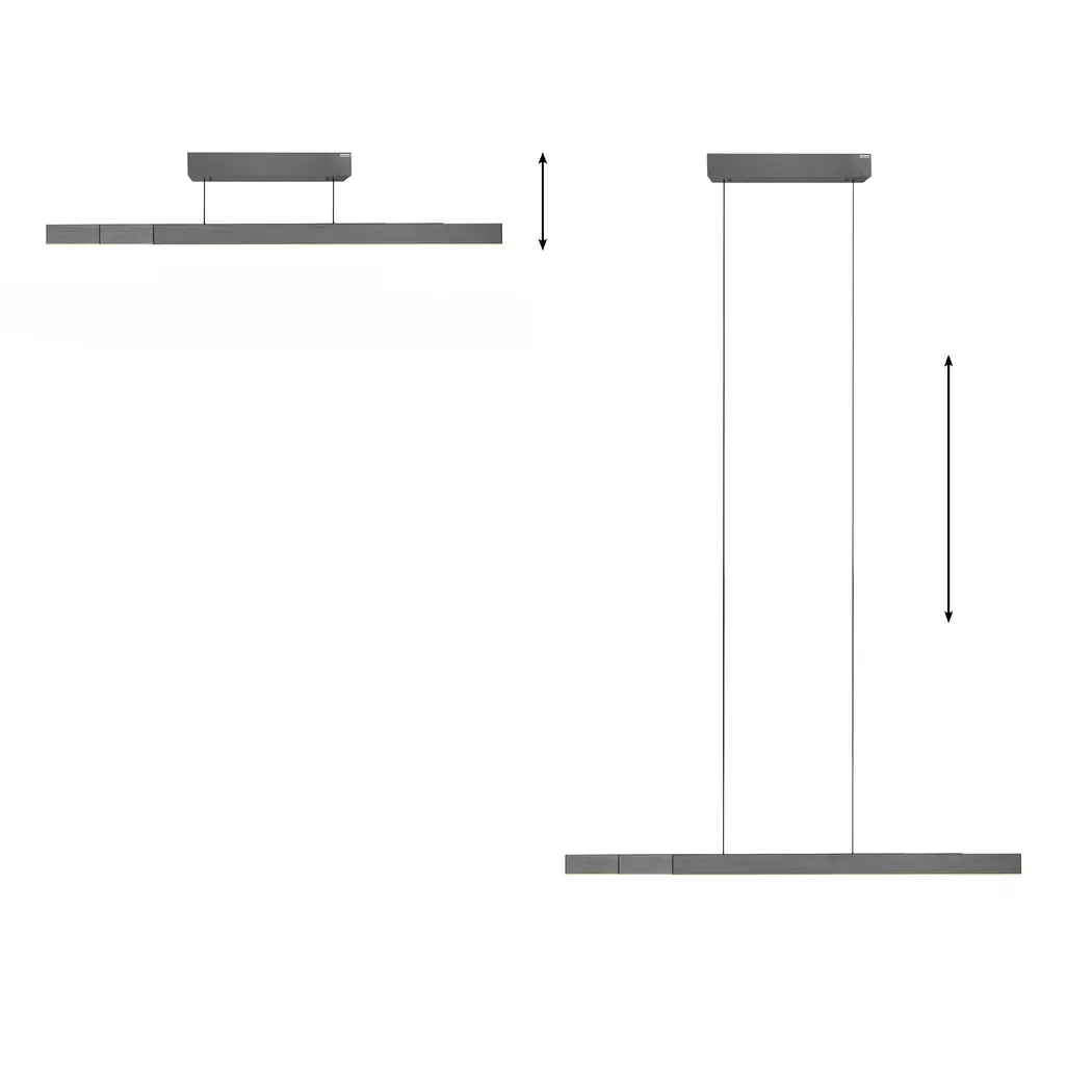 LED-Pendelleuchte Pure-Moto-Rise