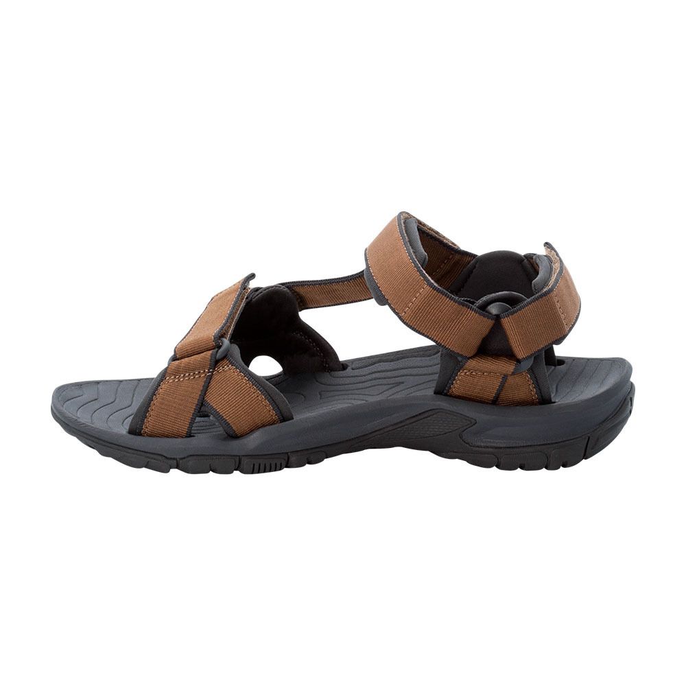 Jack Wolfskin LAKEWOOD RIDE - Sandales Homme brown/black