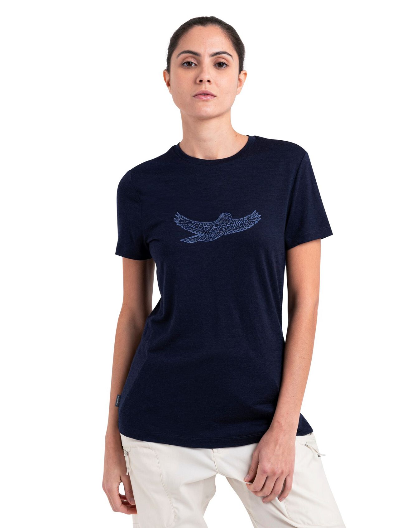 Merino 150 Tech Lite III SS Tee Icebreaker Kea Dame Midnight Navy