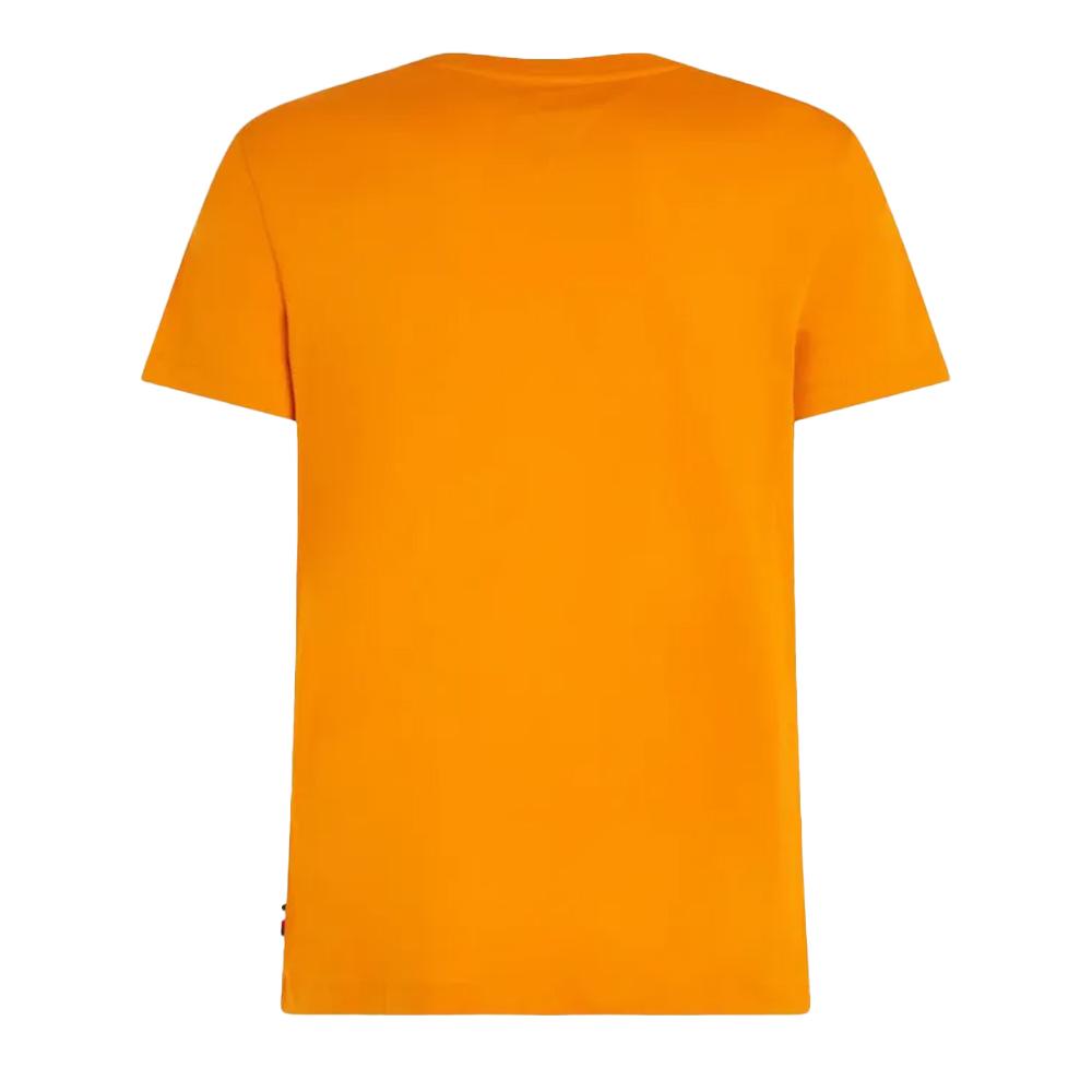 Tommy Hilfiger T-shirt Orange Homme Tommy Hilfiger Small Hilfiger