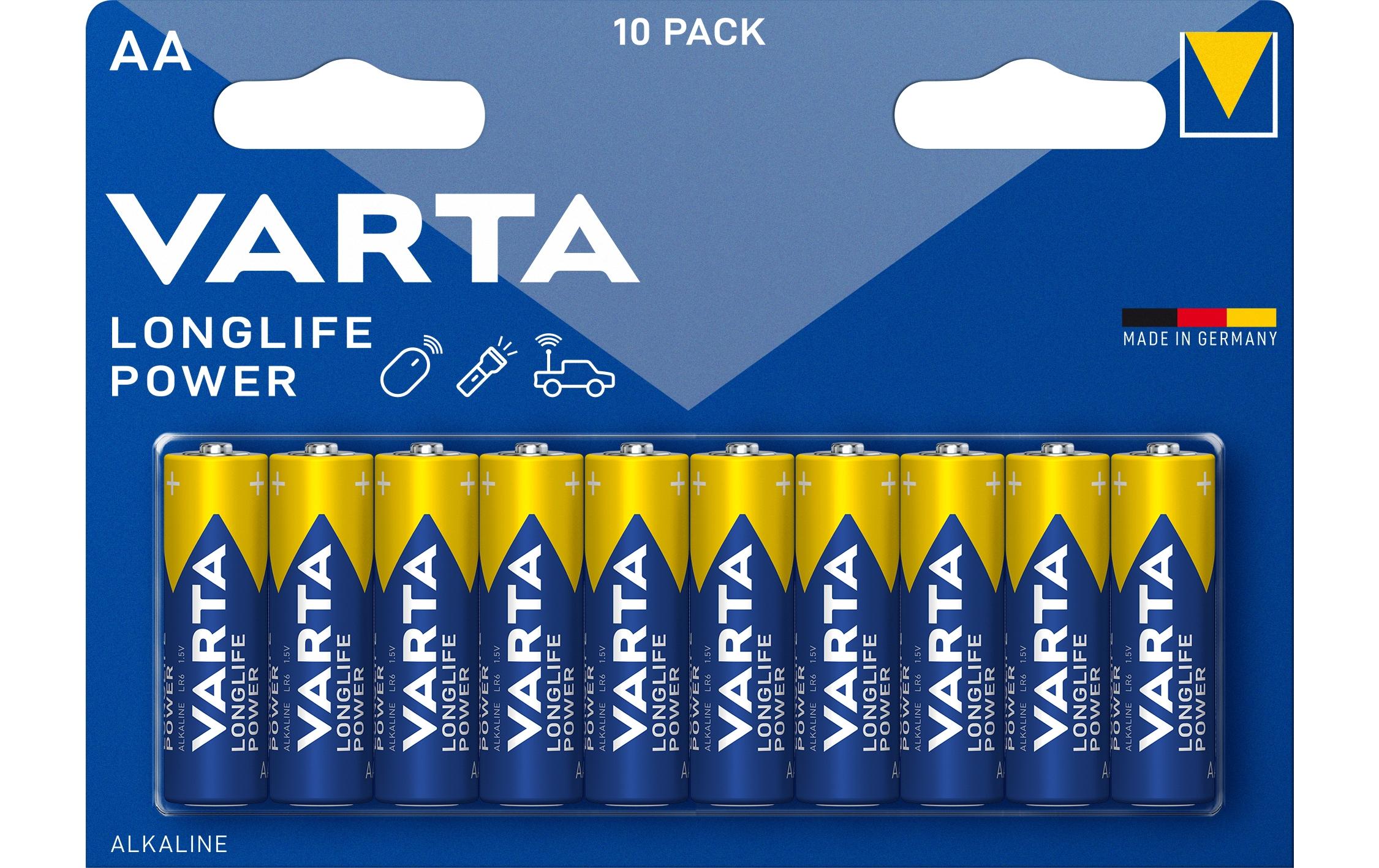 Batterie Longlife Power AA , 10 StückMignon Batterie, AA