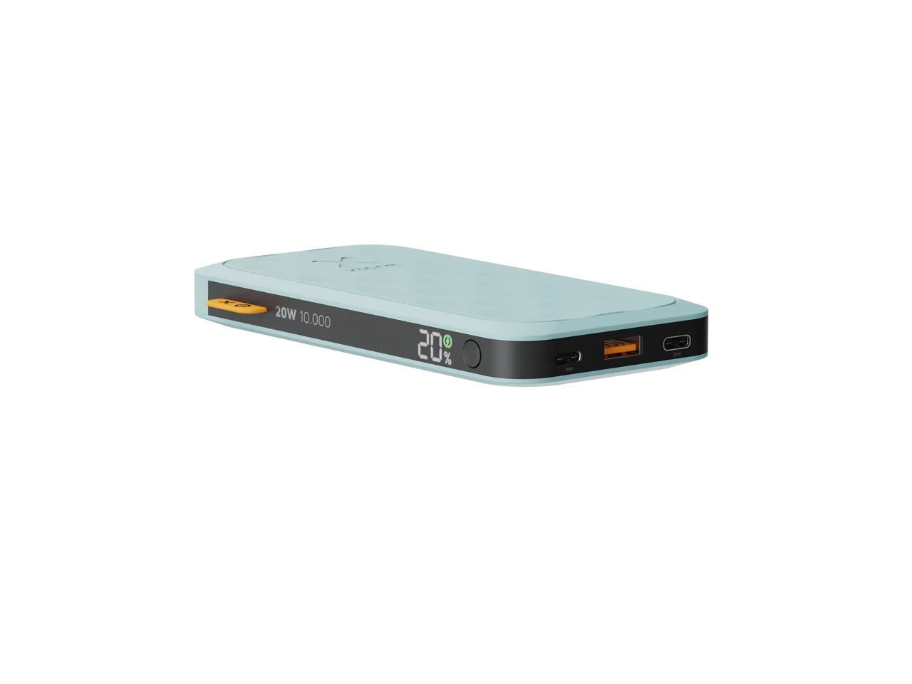 (20W) 10000mAh Fuel Series 5 Dual USB C / USB A Powerbank Power Delivery Ladegerät (FS5102) Teal Blue
