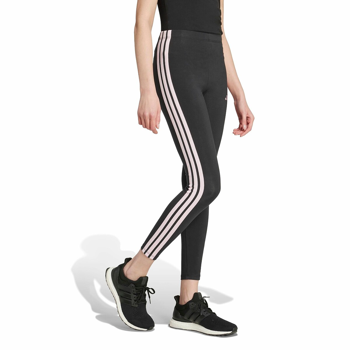ADIDAS ROUPAS ESPORTIVAS<br>Leggings Essenciais com 3 Listras