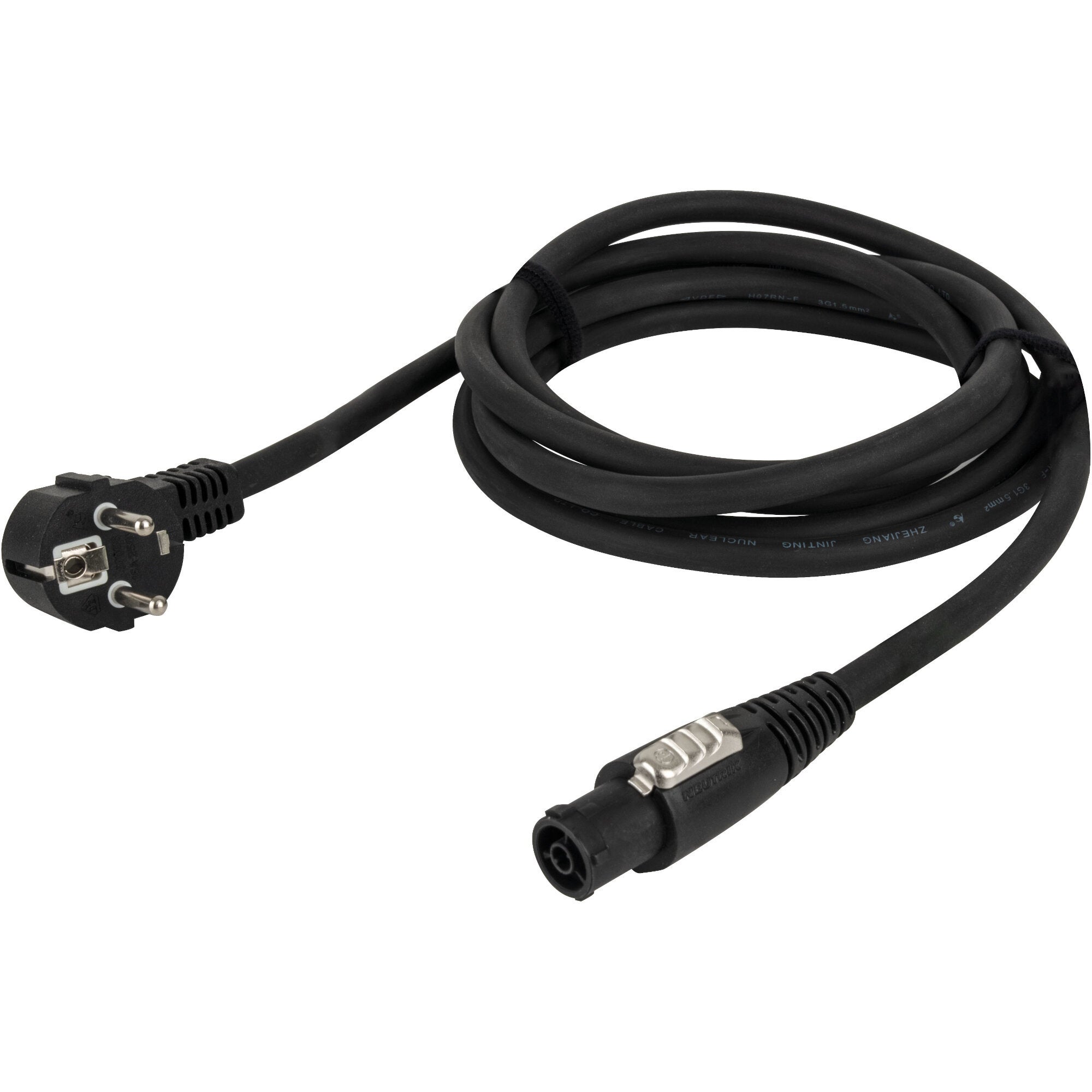 Neutrik 90472 powerCON TRUE1 - Schuko stroomkabel 3x 1.5mm², 3 m