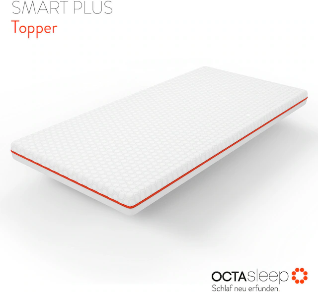 OCTAsleep Topper »Octasleep Smart Plus Topper, 90x200 cm, 140x200 cm und weitere Grössen« OCTAspring® Aerospace Technologie, Topper, ergonomisch, atmungsaktiv