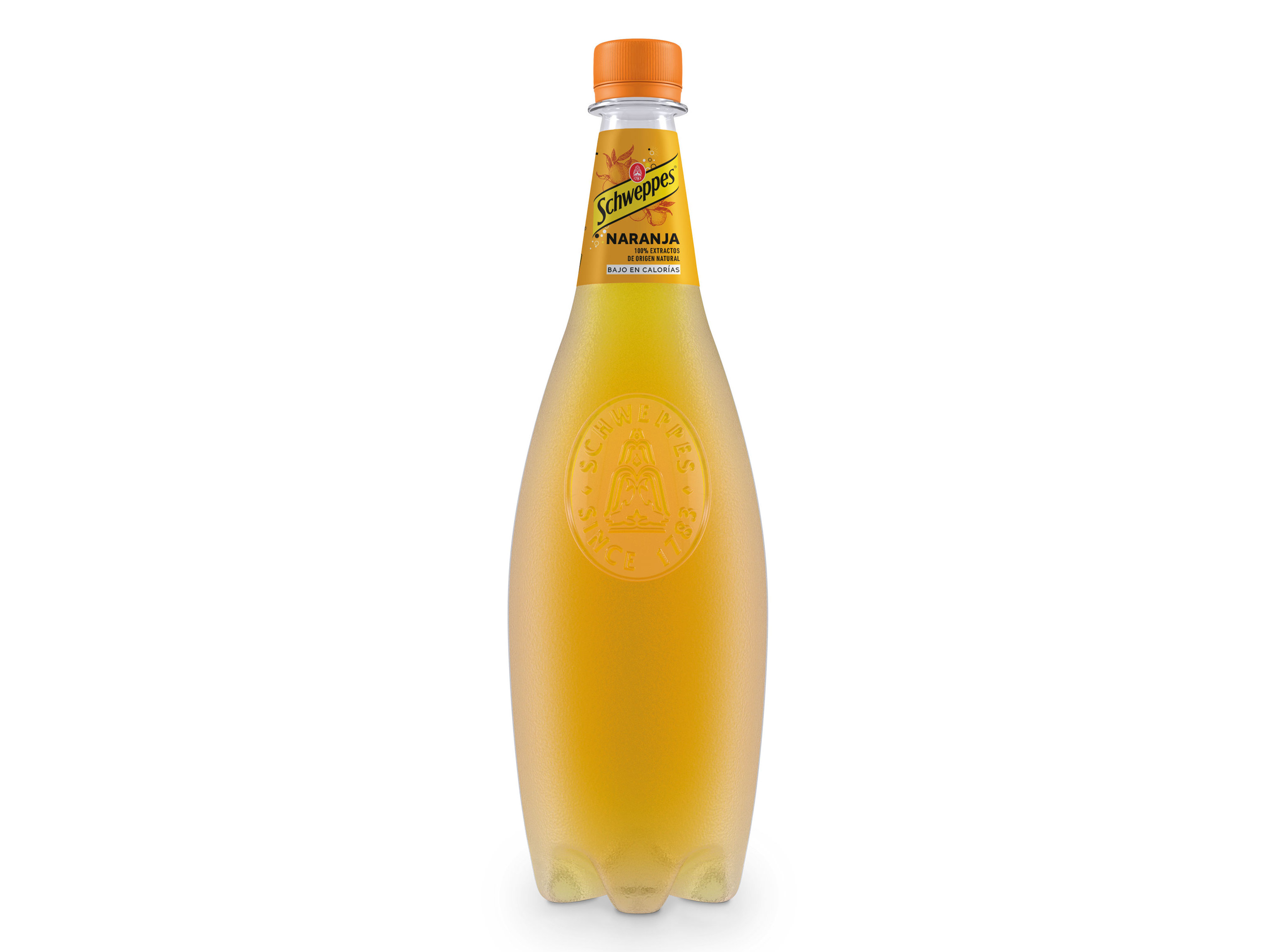 REFRIGERANTE COM GÁS SCHWEPPES LARANJA 1L