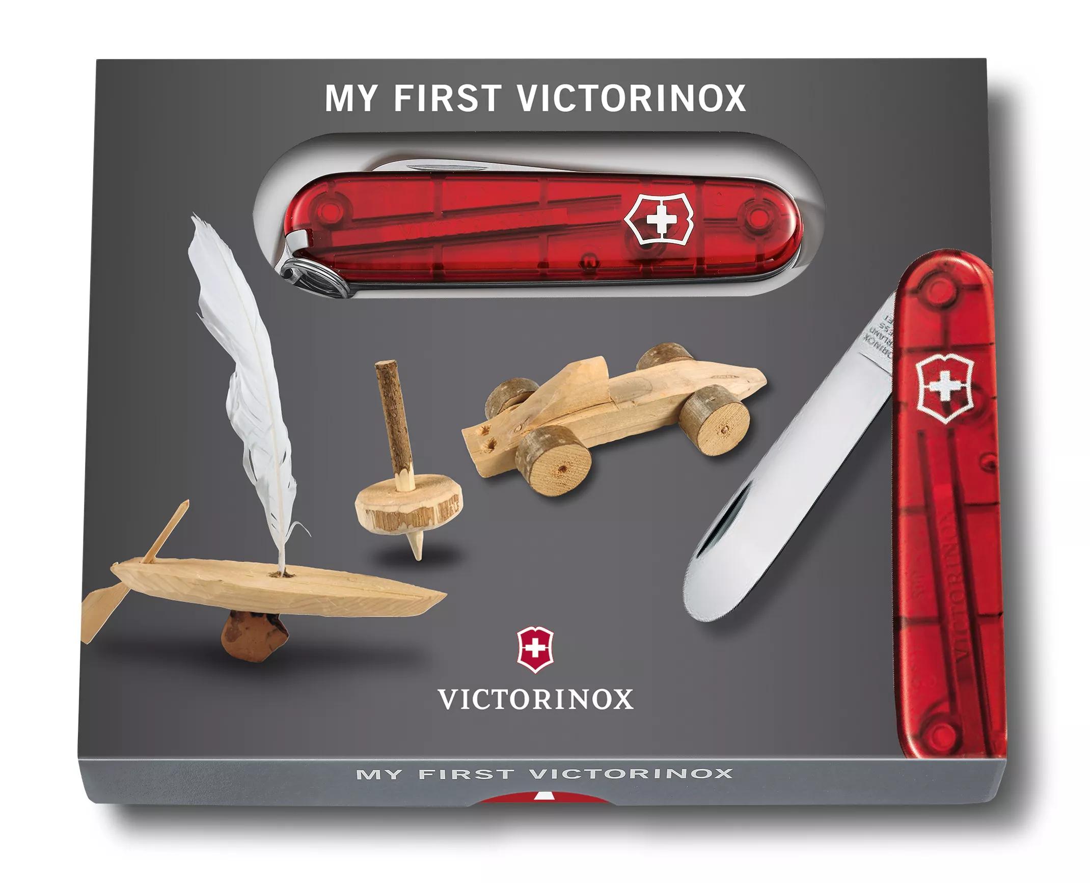 My First Victorinox-pink transparent