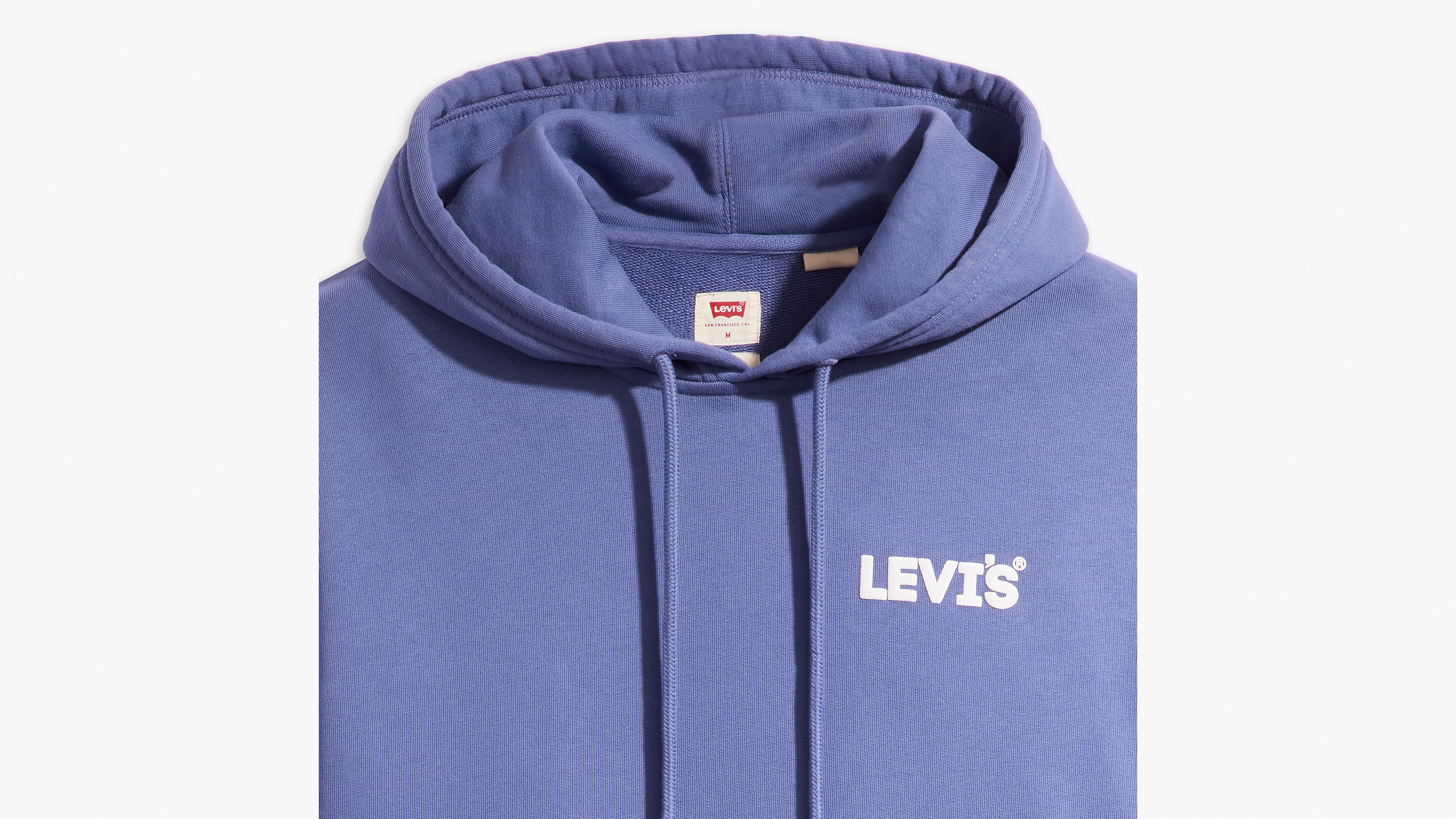Sweat à capuche graphique Relaxed - Headline Hoodie Coastal Fjord - Bleu