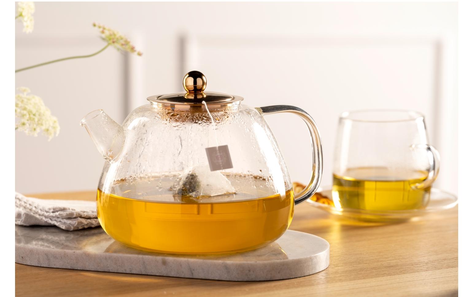 Teekanne Tè per te 1.5 l, TransparentTeebereiter