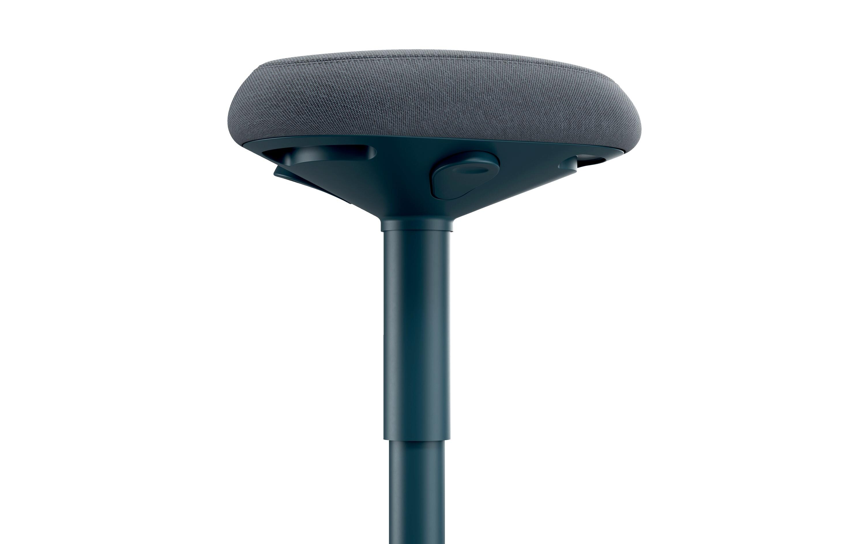 Ergo Active Stehhocker Dunkelgrau<br>Ergonomischer Hocker