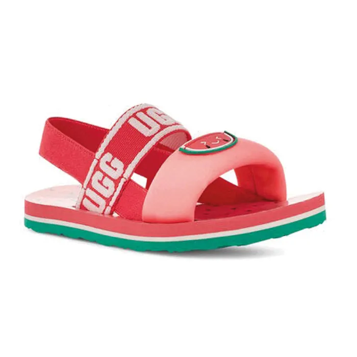 UGG Zuma Sling Slide Watermelon Stuffie Sandalen Junior