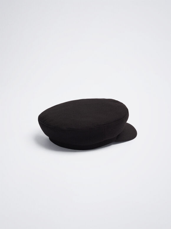 Gorro Marinera de Lã - Preto