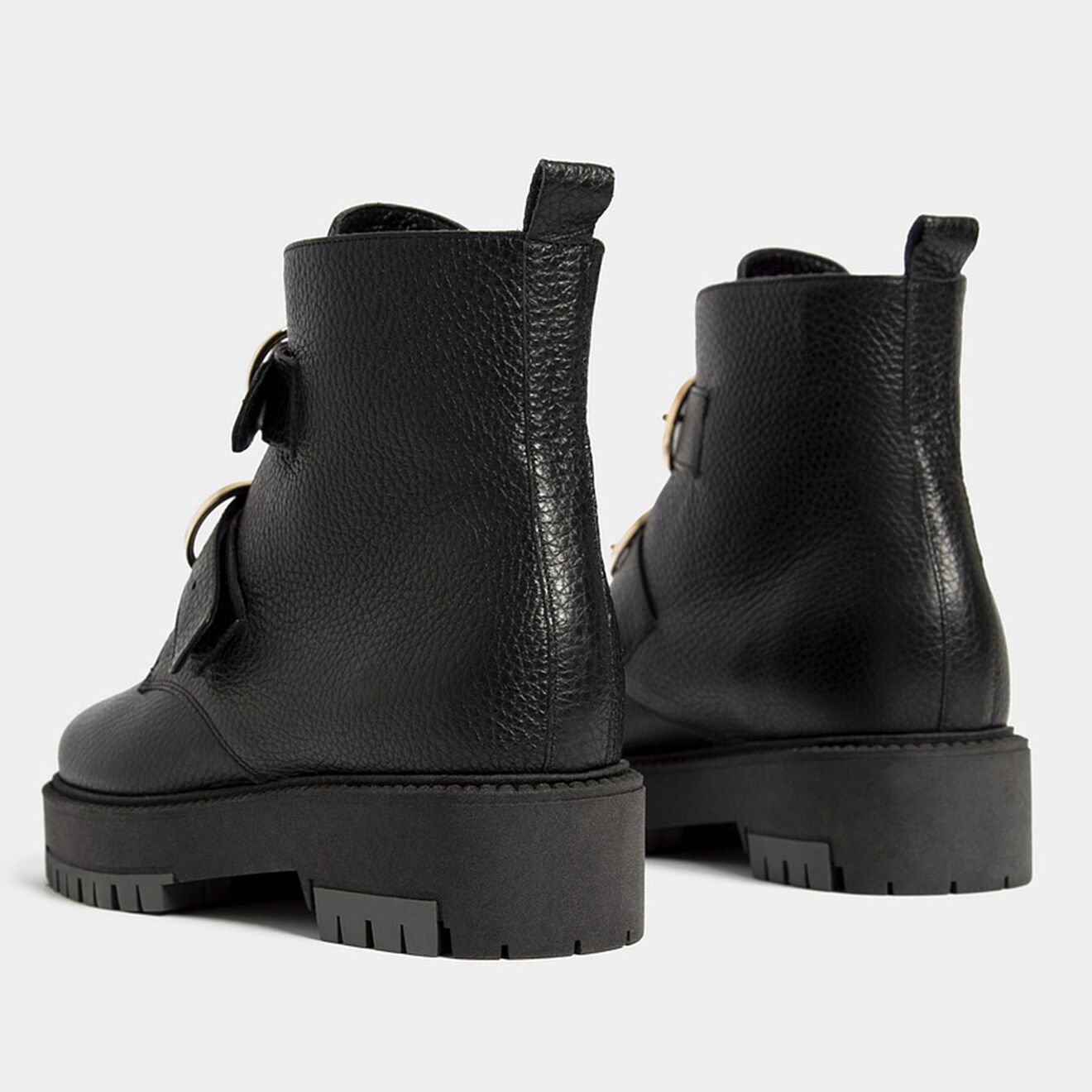 L37 Boots en Cuir Urban Cool noires
