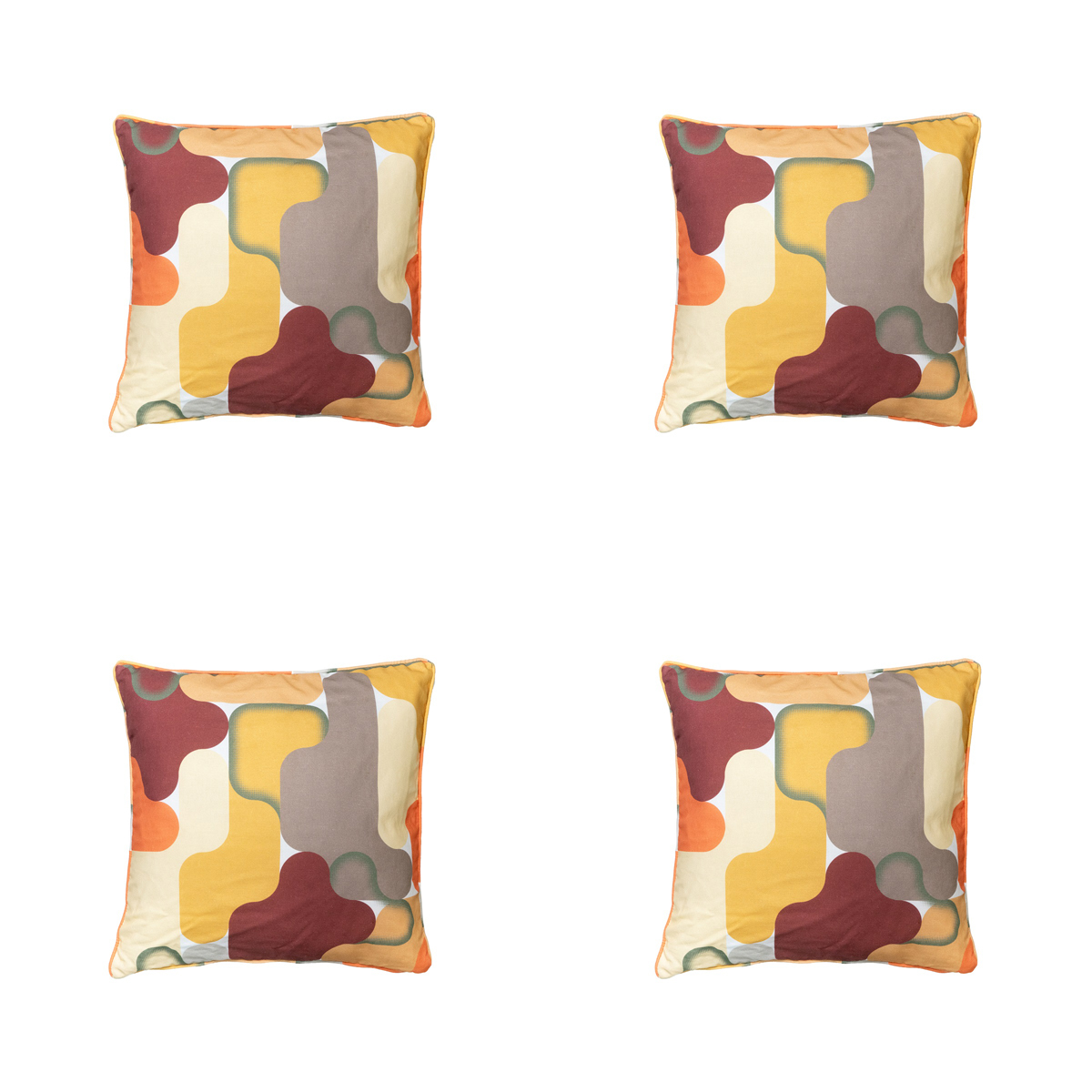 Madison Grafi bordo Sierkussen - Set van 4