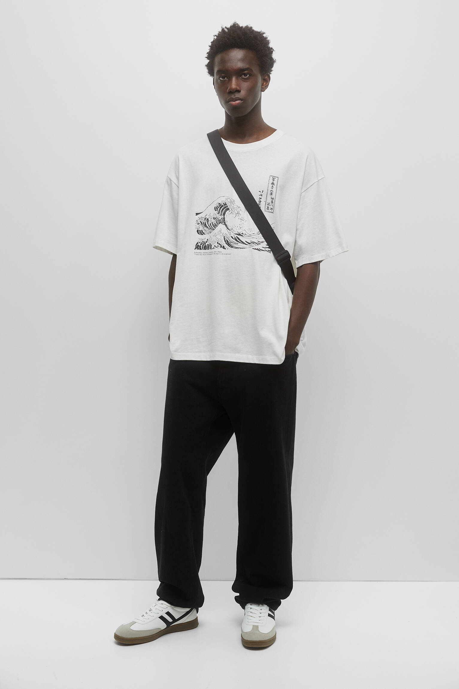 CAMISETA HOKUSAI - OFF WHITE