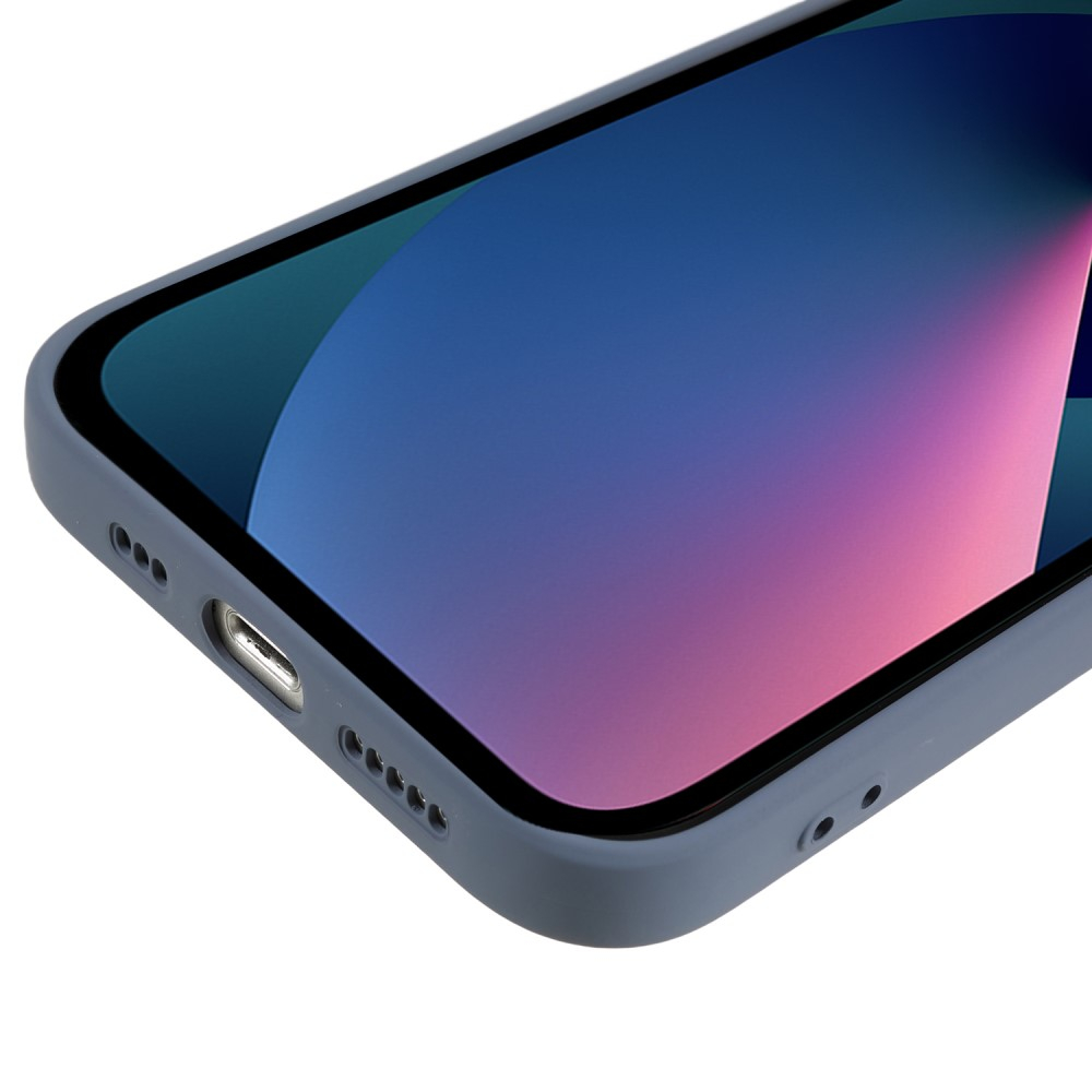 iPhone 13 Gummi Case Hülle mit Kameraschutz - Lavendel (Matt)