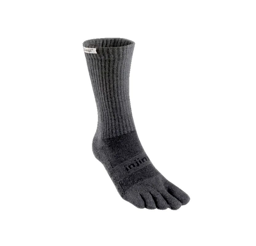 Injinji Trail Midweight Crew Granite
