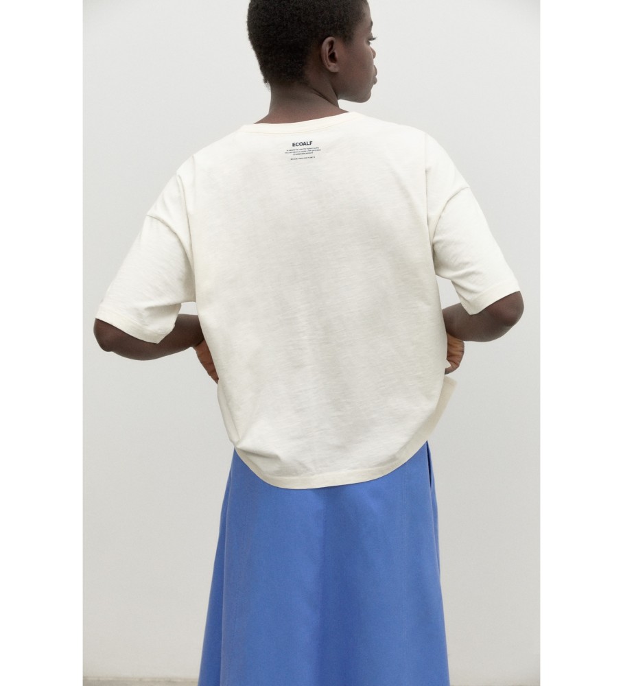 Camiseta branca ECOALF Milanoalf