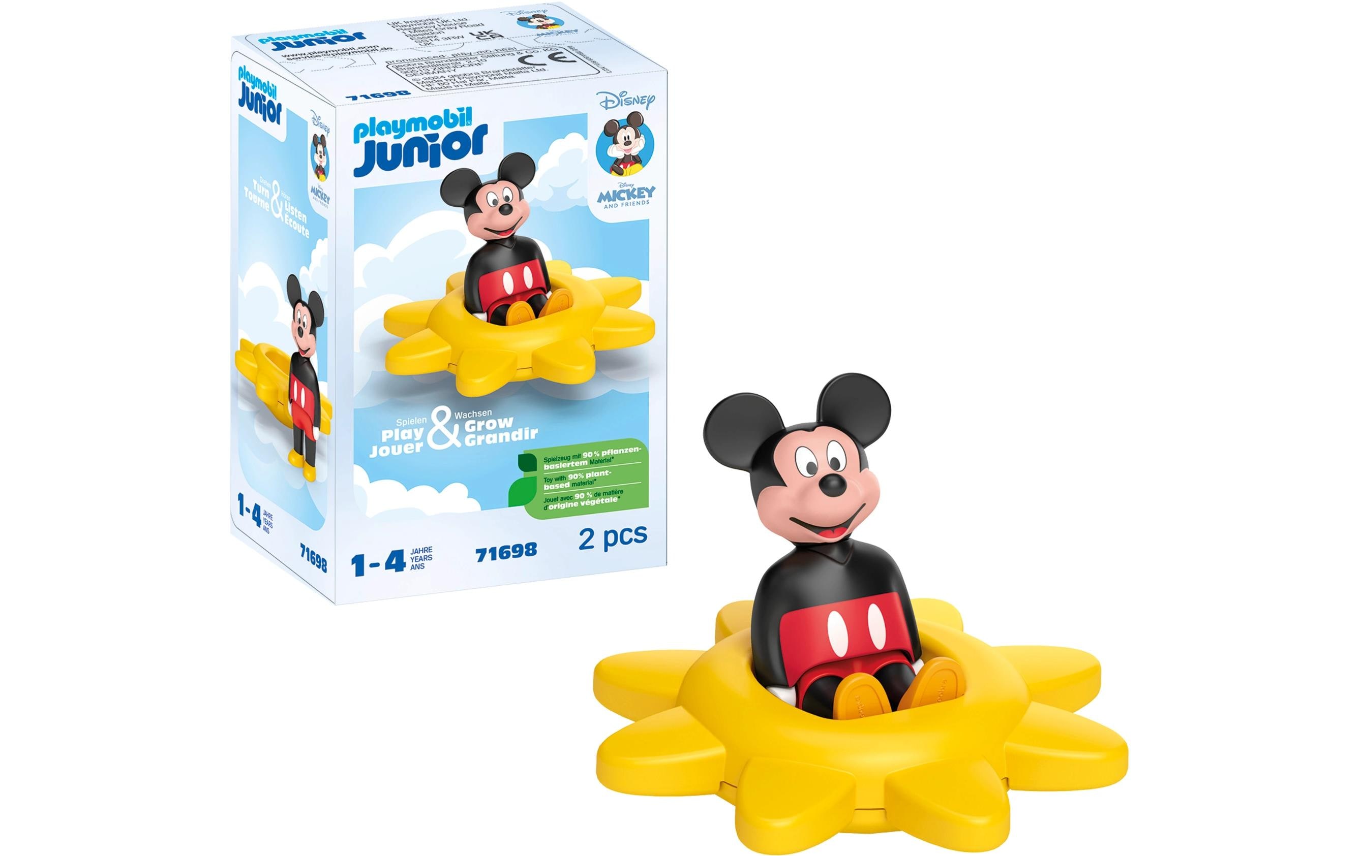 Junior Disney: Mickey Maus Drehsonne 71698Figuren-Set für Kinder mit Rasselfunktion