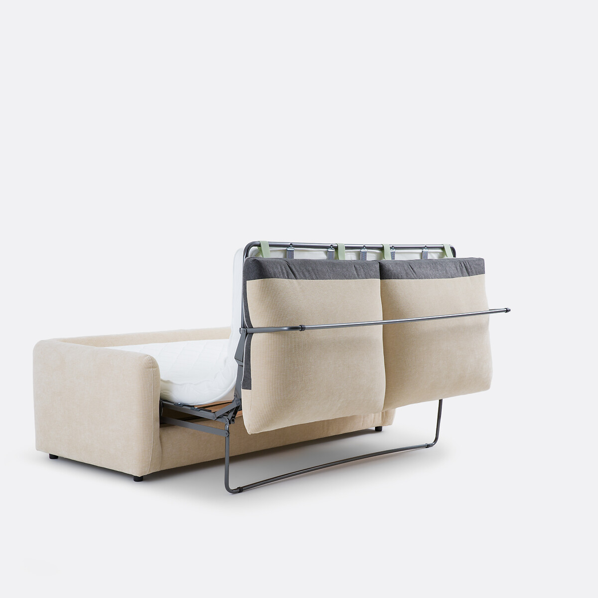 LA REDOUTE INTERIEURS<br>Sofá-cama de 2, 3 e 4 lugares. Veludo texturizado