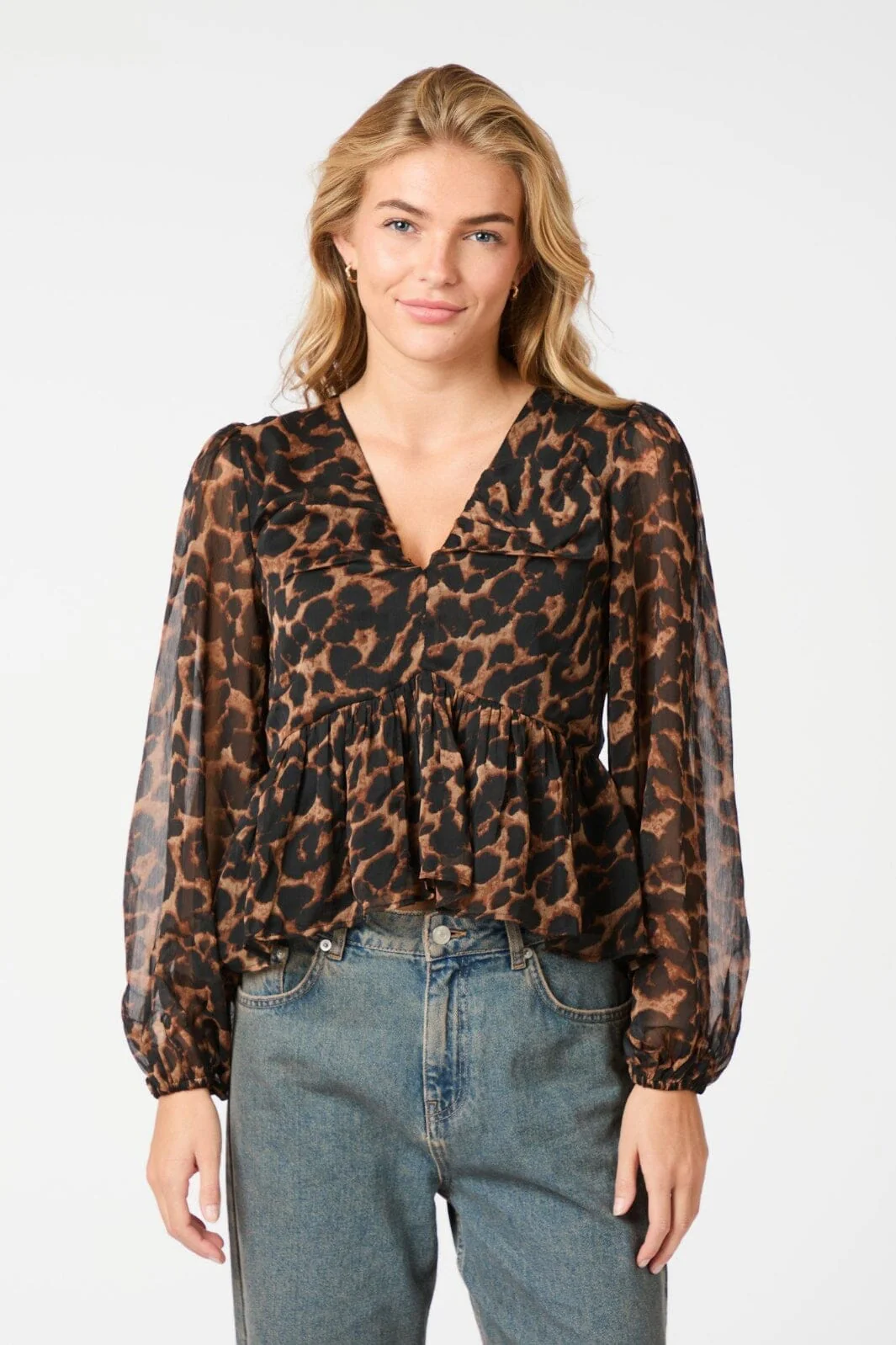 Neo Noir Timmy Leo Blouse 164310
