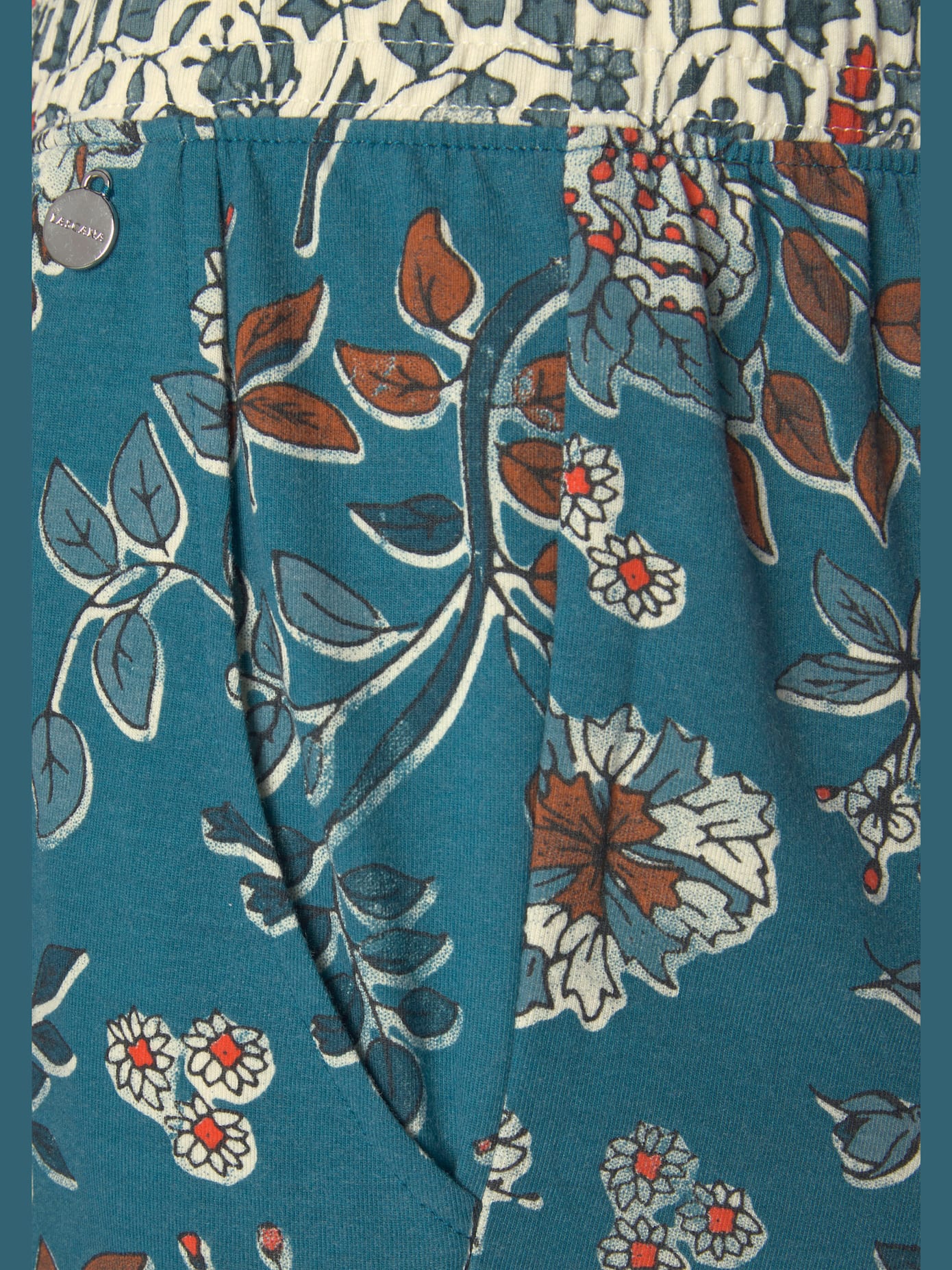 Pantalon de nuit pantalon de pyjama fantaisie avec imprimé floral