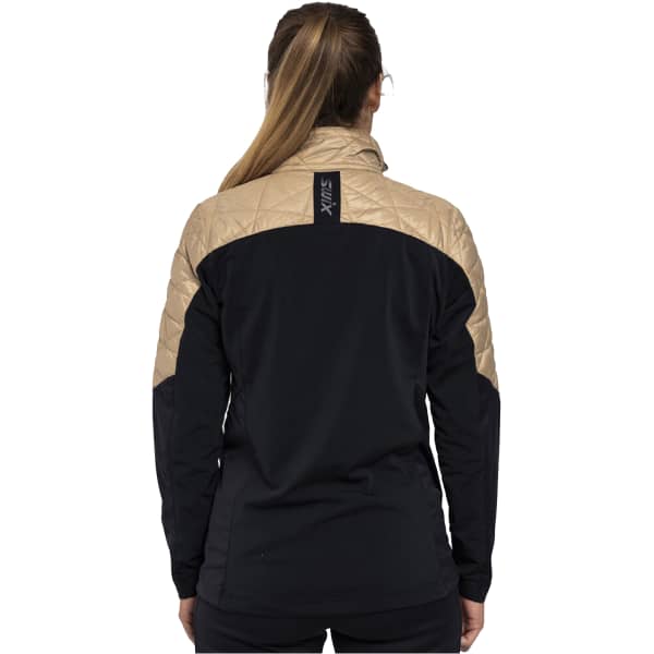 Veste ski de fond SWIX INFINITY HYBRID INSULATED JACKET W DUNE/BLACK