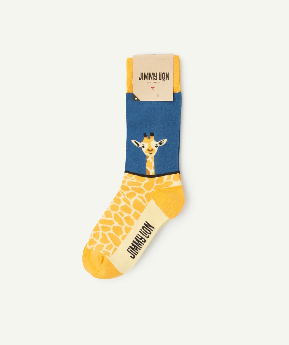 JIMMY LIONPAIRE DE CHAUSSETTES ADO GIRAFE