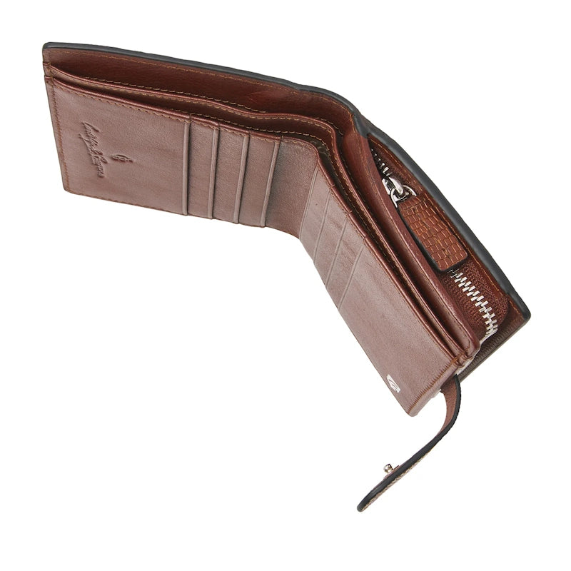 Castelijn & Beerens Donna Portemonnee 6 Pasjes RFID Protected Cognac