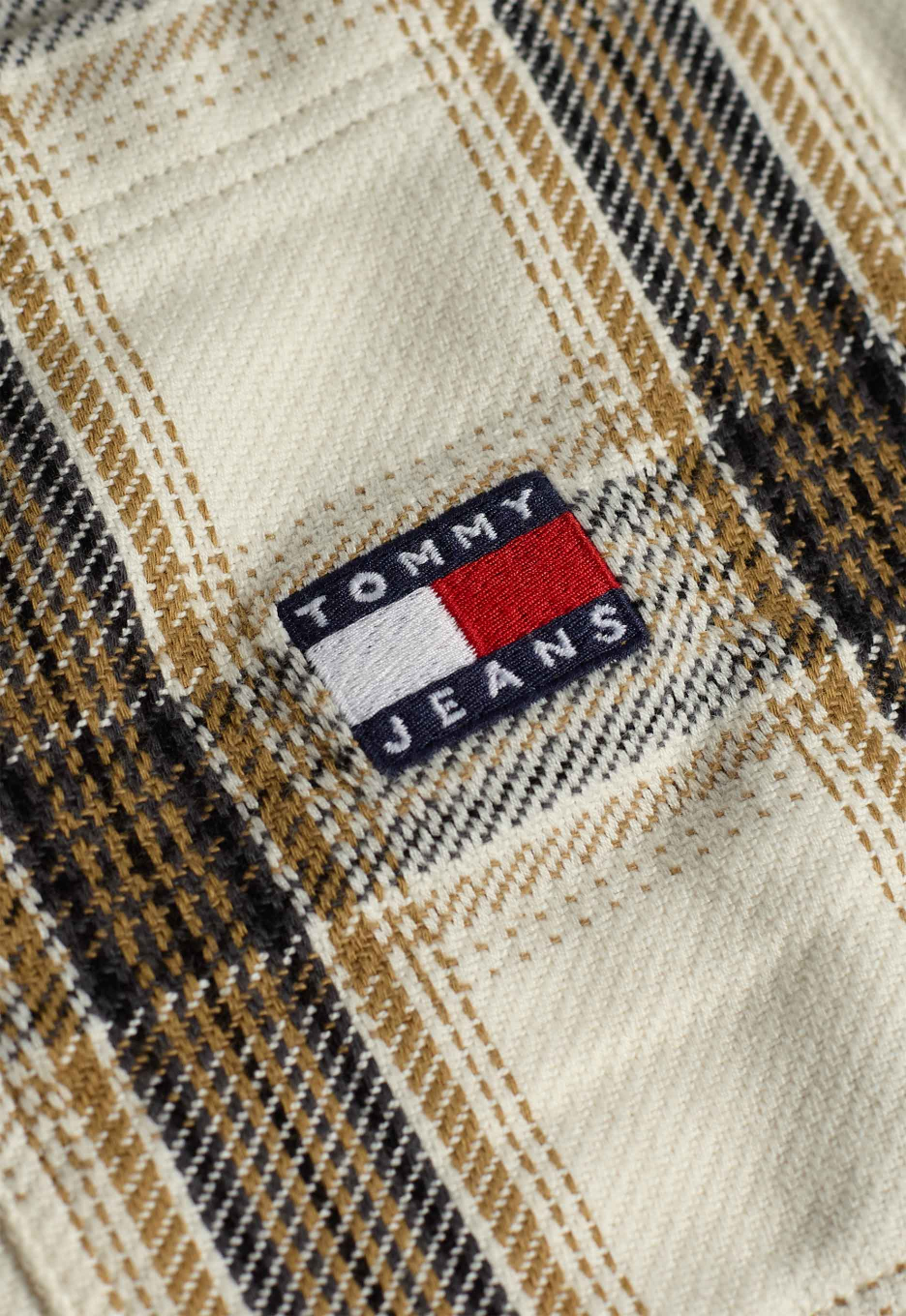 Tommy Jeans Relaxed Check Brushed Overshirt