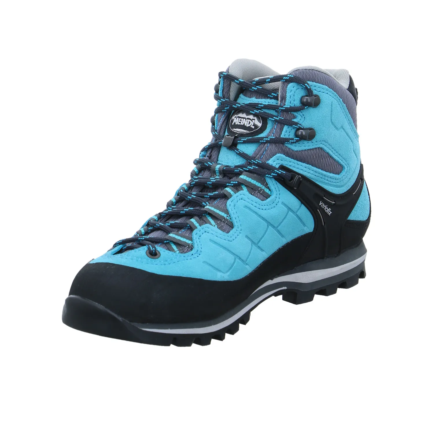 MEINDL Wander- Bergschuh Damen Hellblau Leder  Gore-Tex