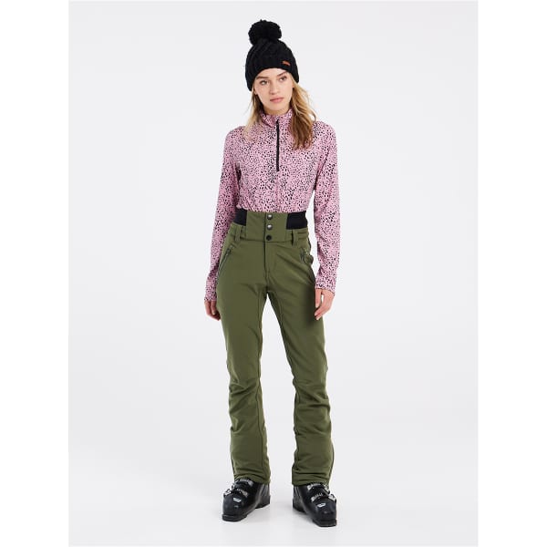Pantalon snowboard PROTEST LULLABY SOFTSHELL SNOWPANT BOTANIC GREEN