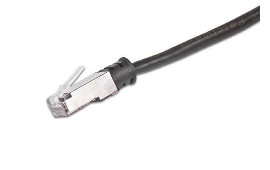 Patchkabel RJ-45 - RJ-45, Cat 5e, F/UTP, 30 m, SchwarzCat.5e-Patchkabel, 0.3 m