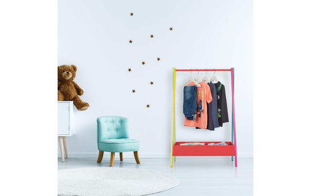 relaxdays Kleiderständer »für Kinder 64.5 x 99 cm«