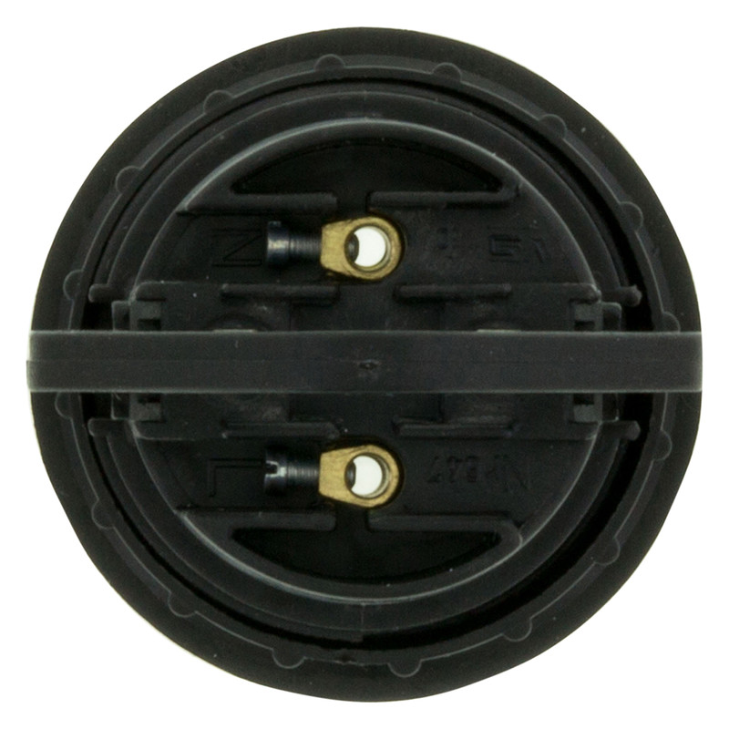 Schroefrandfitting E27 met ring Zwart