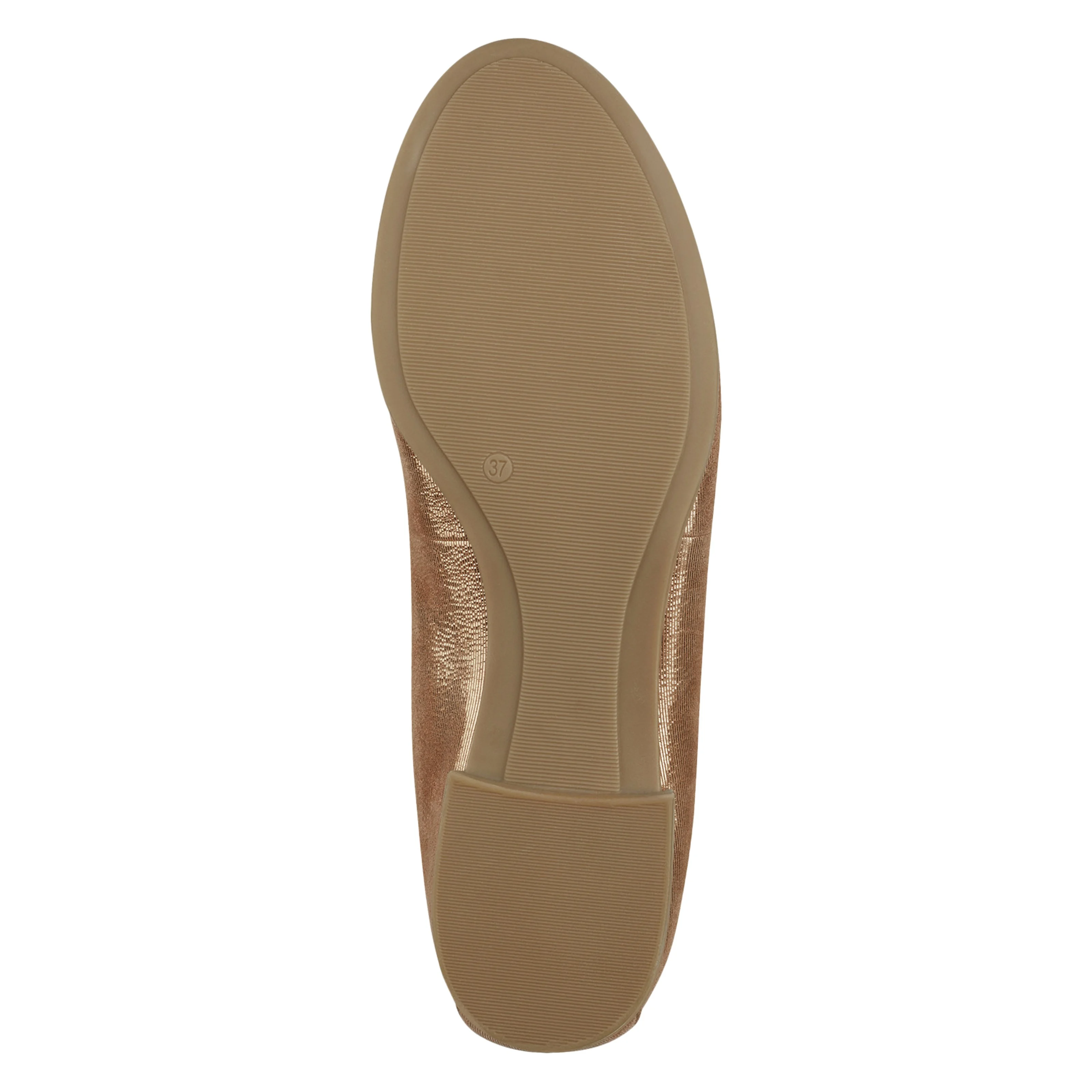 Ballerines en cuir | Marron