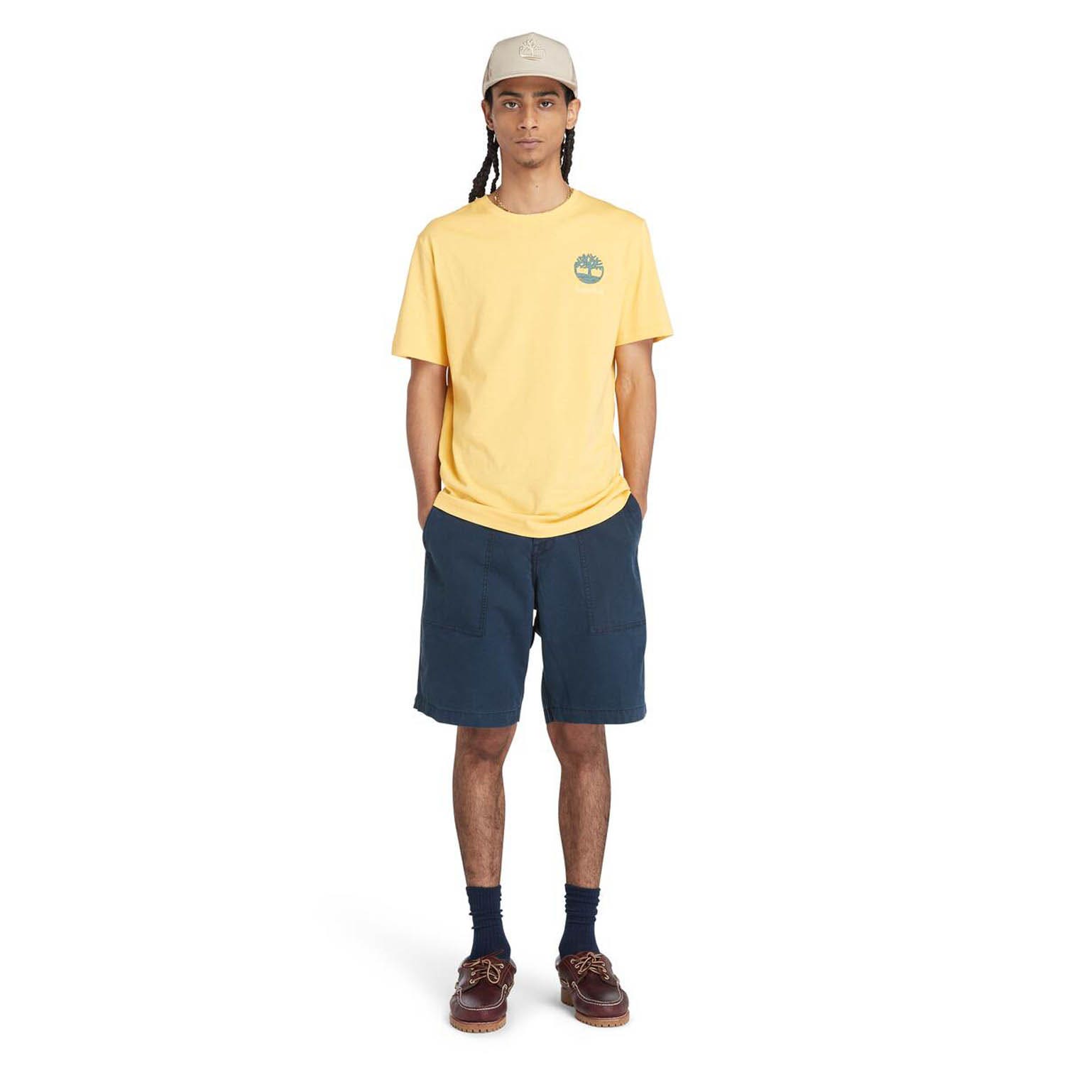 Timberland  Washed Canvas Stretch Fatigue Short