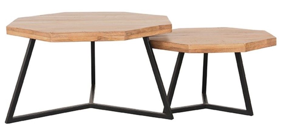 Salontafelset AC-49.072 Figure B70 x D70 x H40 cm
