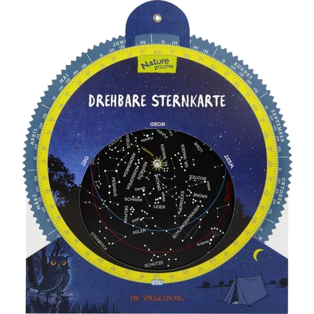 Die Spiegelburg Drehbare Sternkarte - Nature Zoom