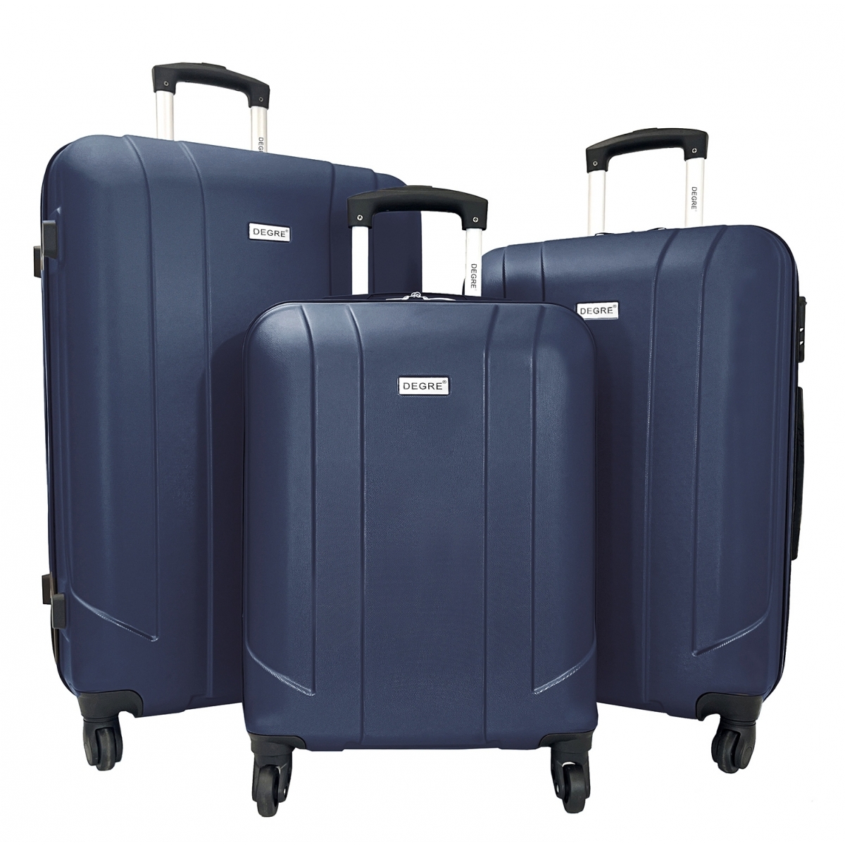 Degré Lot 3 valises rigides dont 1 valise cabine Degré