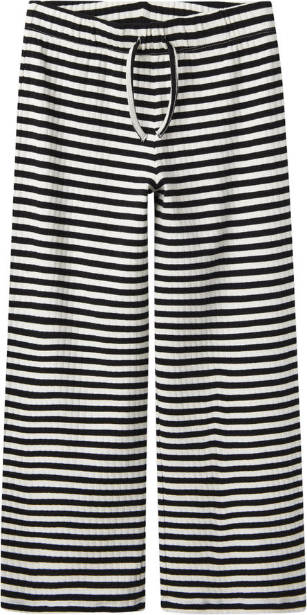 Name It NKFSURAJA STRAIGHT PANT NOOS Black/w. bright white