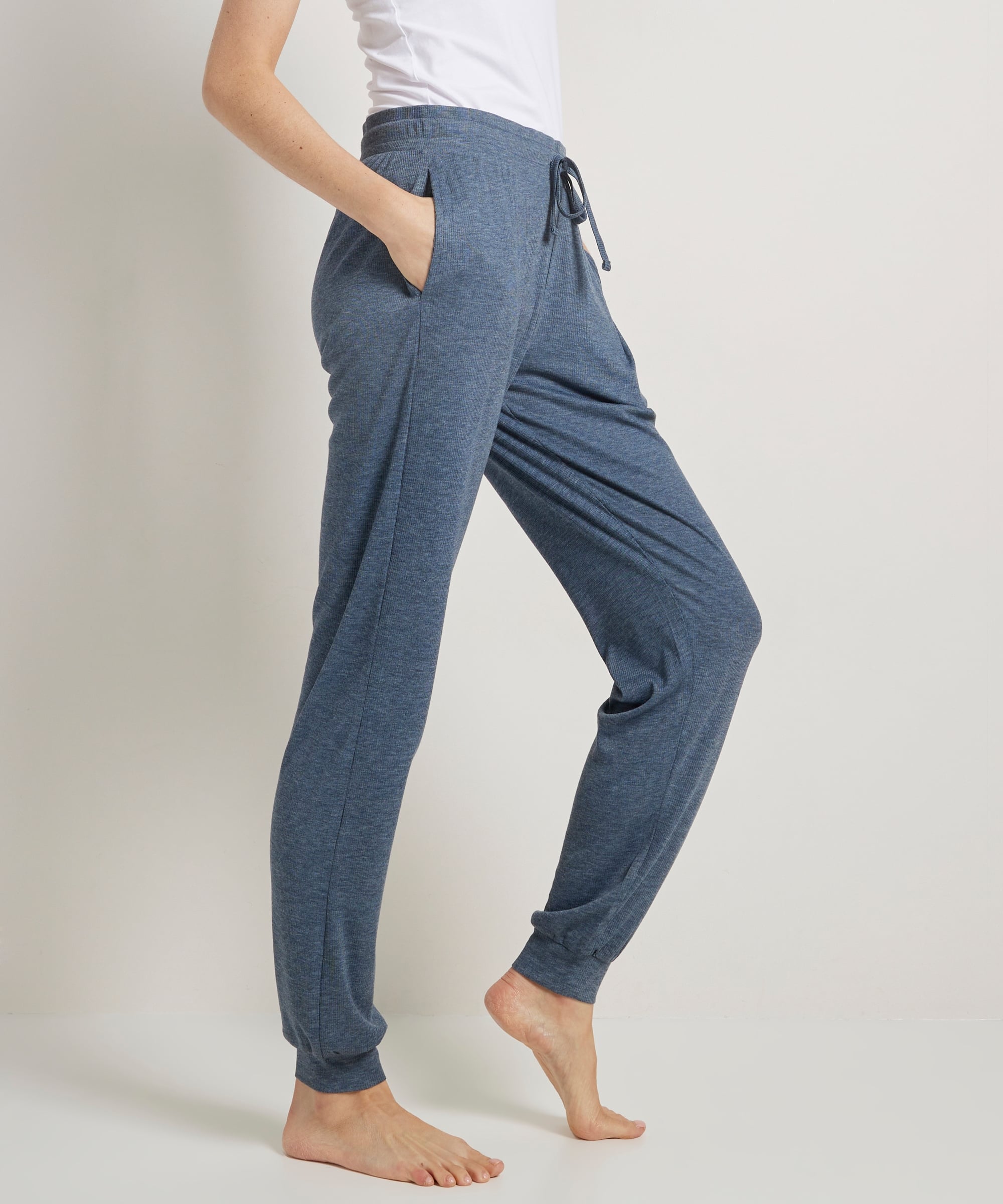 pyjama broek rib
