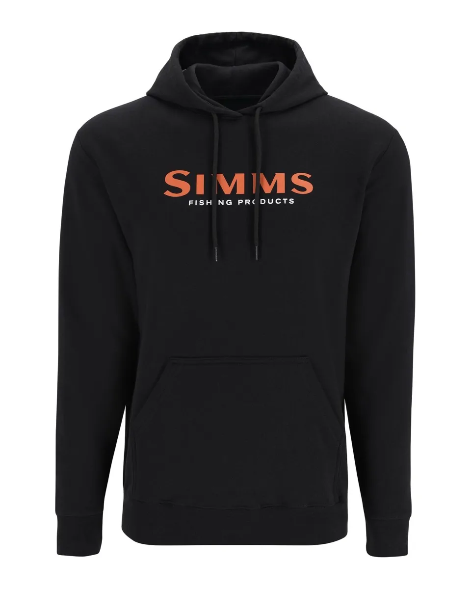 Simms Simms Logo Hoody Black