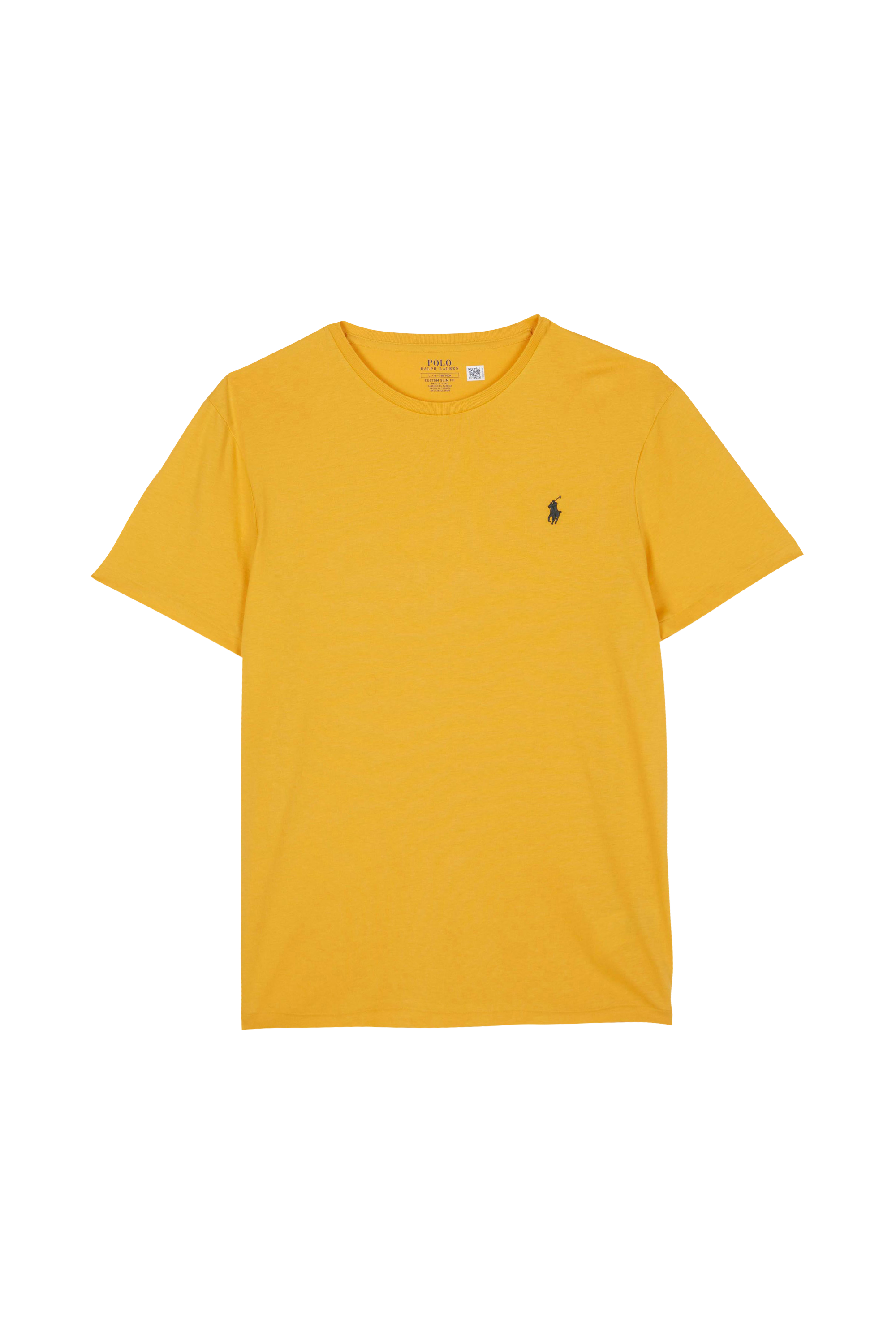 POLO RALPH LAUREN T-shirt  Custom Slim Fit Jersey Crewneck T-Shirt Jaune