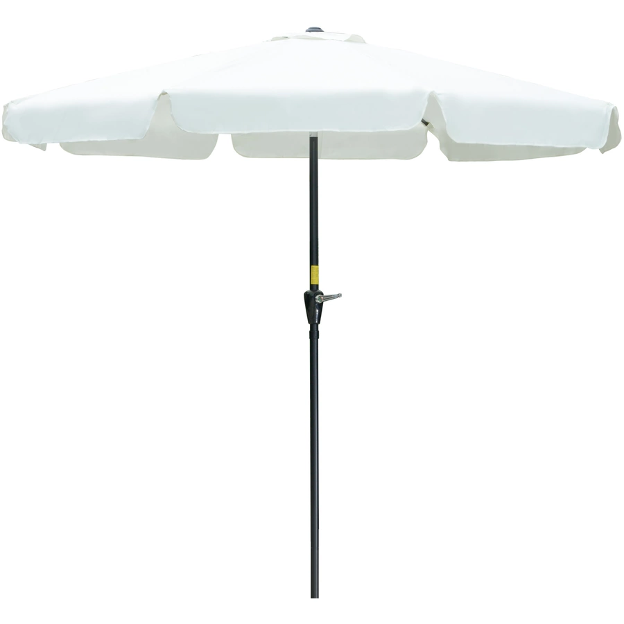 Outsunny Sonnenschirm mit Entlüftung beige