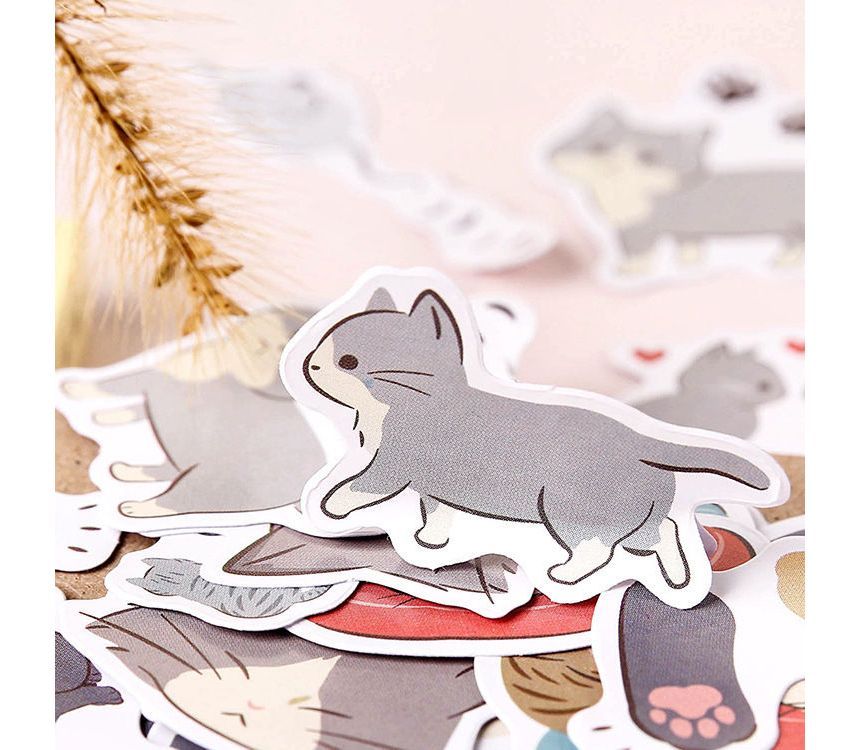 Milena - Kattenstickers (verschillende ontwerpen)