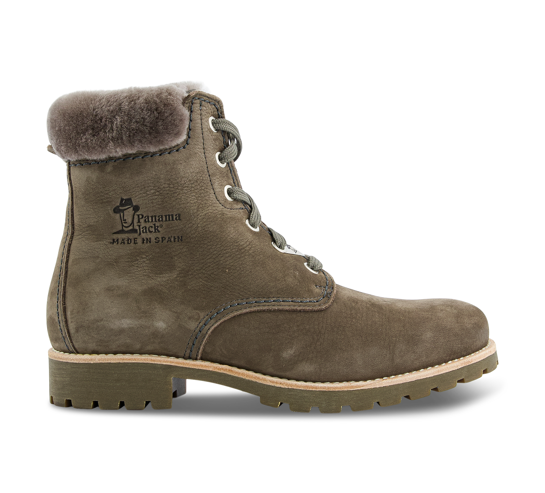 Panama Jack Panama 03 - Schnürstiefel Leder grau